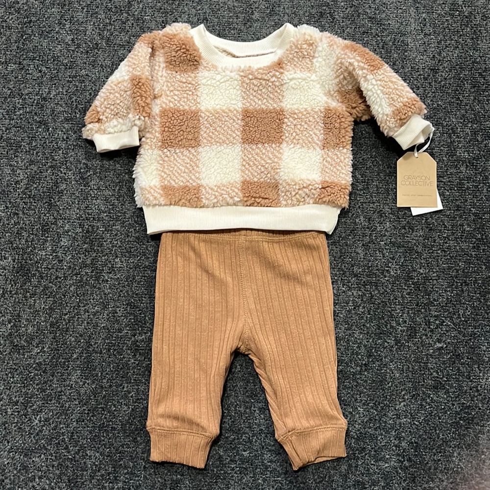 Grayson Threads soft and cozy set NWT Sz 0-3m bundle to save